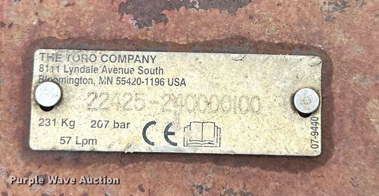 image for item DO5141 Toro 22425  compact utility loader power rake