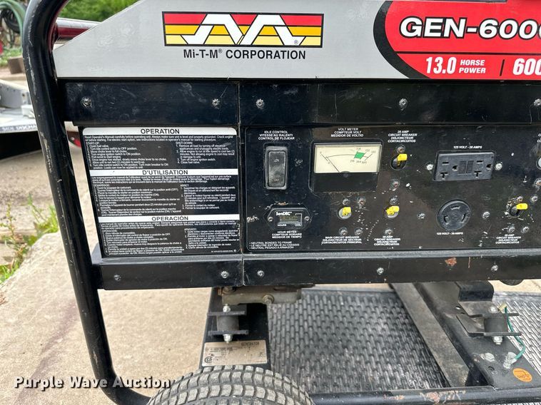 image for item DO5142 Mi-T-M Corporation Gen-6000-OMHO  generator