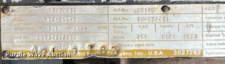 image for item DP0529 1985 Steiger Panther KP-1325  4WD tractor