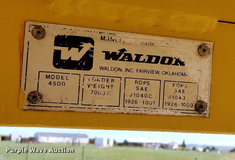 image for item DP3316 Waldon 4500B  compact utility loader