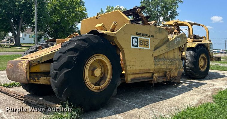 image for item DQ0838 1973 Caterpillar 613  elevating scraper