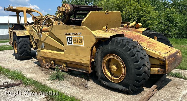 image for item DQ0838 1973 Caterpillar 613  elevating scraper