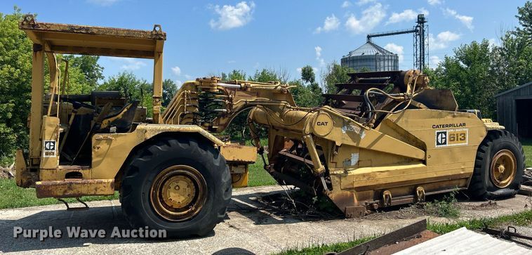 image for item DQ0838 1973 Caterpillar 613  elevating scraper