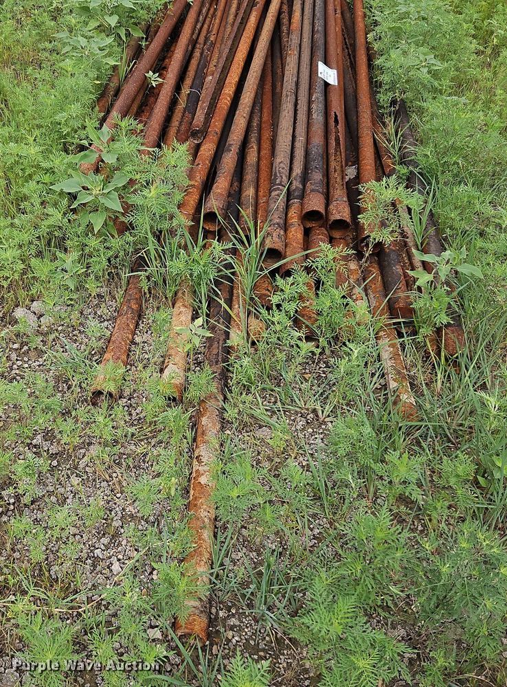 image for item DQ1791 Approximately 1,200' of 2 3/8" oilfield pipe