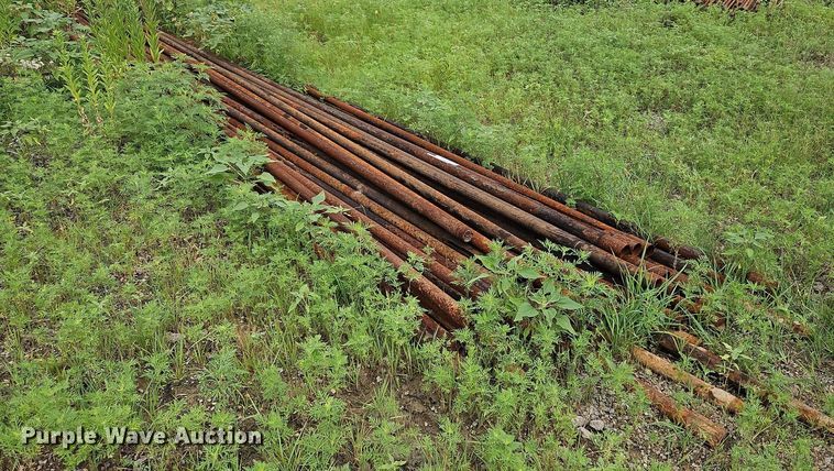 image for item DQ1791 Approximately 1,200' of 2 3/8" oilfield pipe