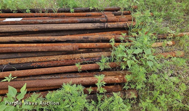 image for item DQ1791 Approximately 1,200' of 2 3/8" oilfield pipe