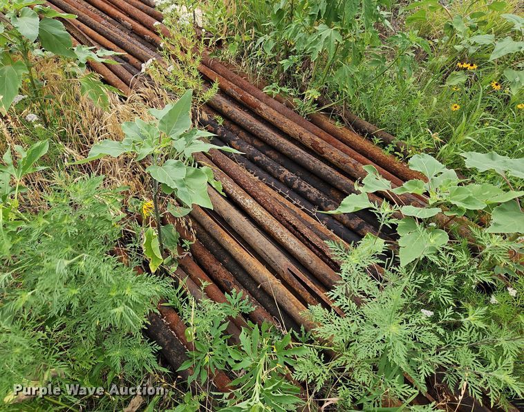 image for item DQ1791 Approximately 1,200' of 2 3/8" oilfield pipe