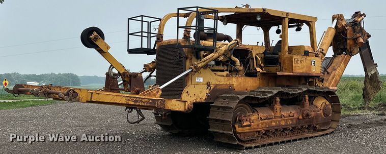 image for item DQ7333 1976 Caterpillar D8K  cable plow