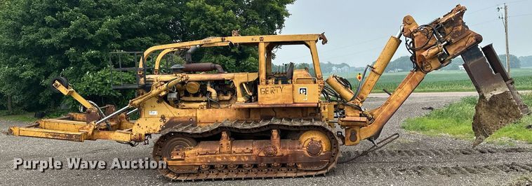 image for item DQ7333 1976 Caterpillar D8K  cable plow