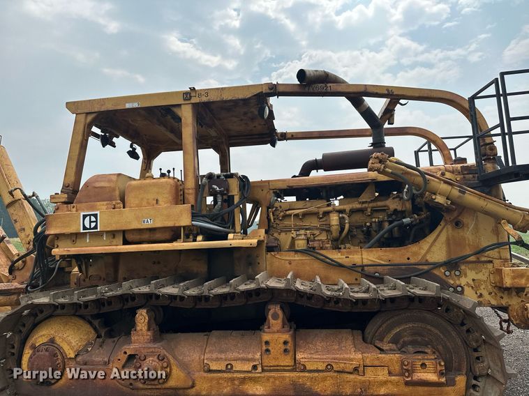 image for item DQ7333 1976 Caterpillar D8K  cable plow