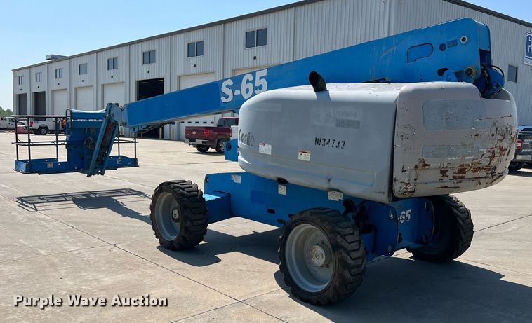 image for item II9242 2008 Genie S-65  boom lift