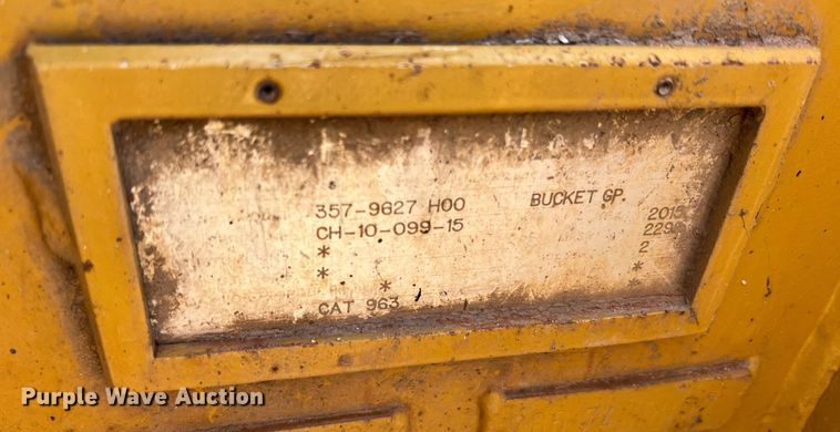 image for item II9244 2016 Caterpillar 963K  track loader
