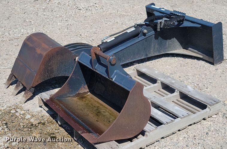 image for item JO9265 J  skid steer backhoe attachment