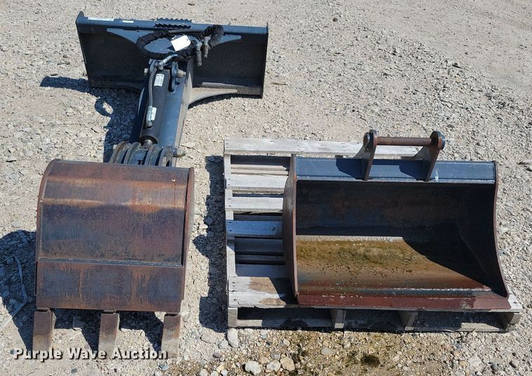 image for item JO9265 J  skid steer backhoe attachment