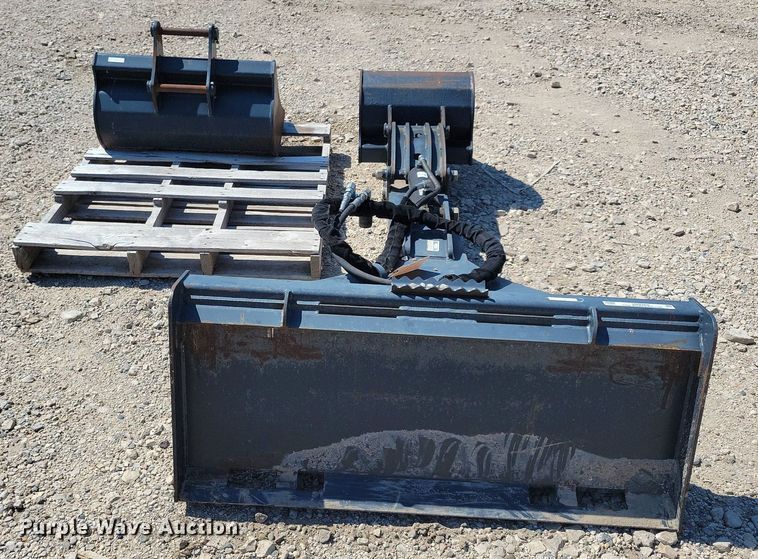 image for item JO9265 J  skid steer backhoe attachment