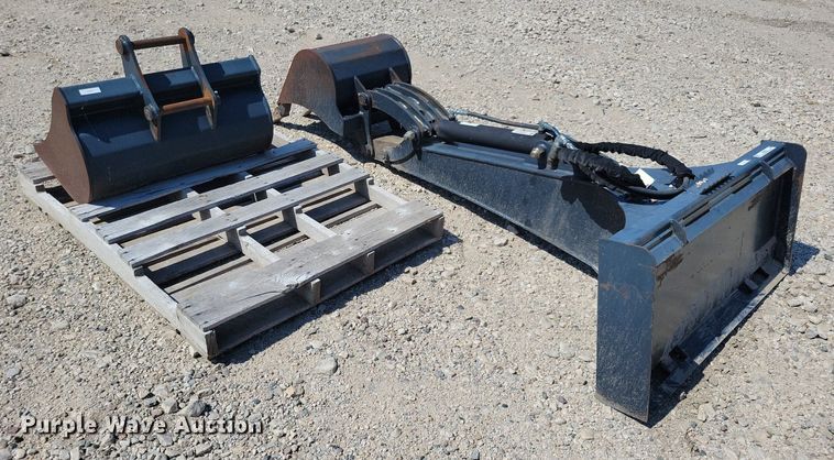 image for item JO9265 J  skid steer backhoe attachment