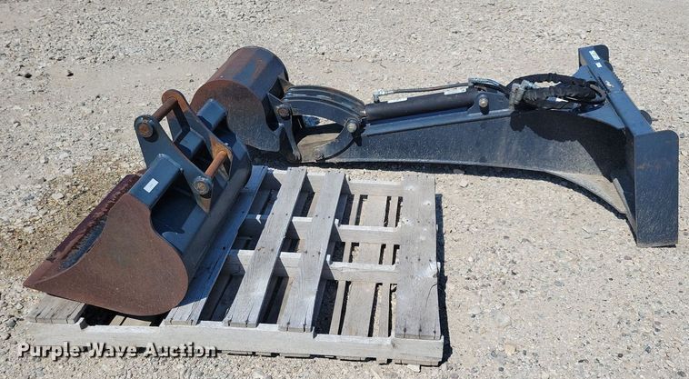 image for item JO9265 J  skid steer backhoe attachment