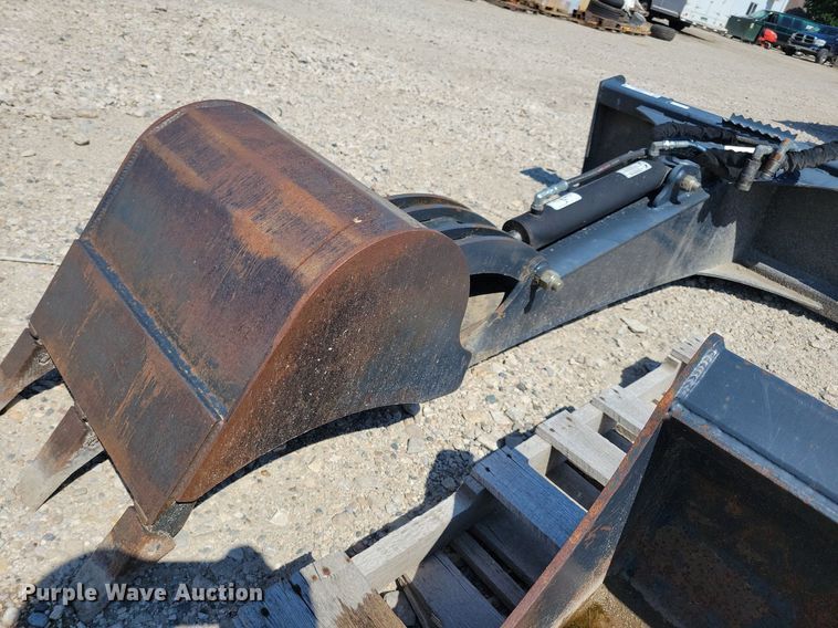 image for item JO9265 J  skid steer backhoe attachment