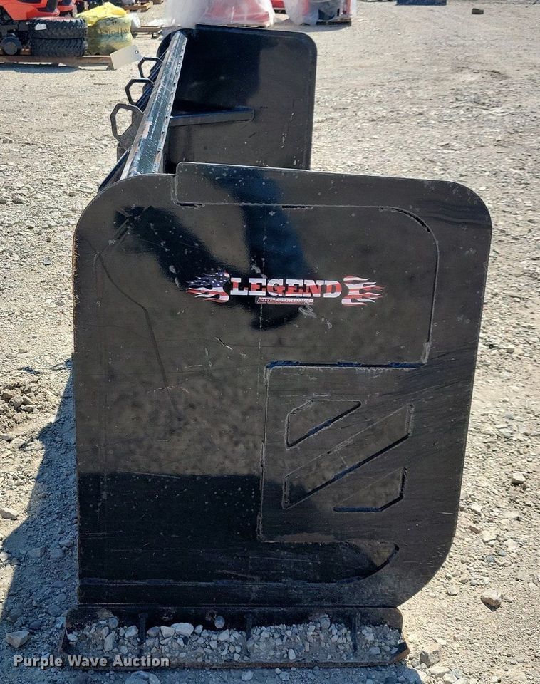 image for item JO9266 Legend  120" W skid steer snow pusher