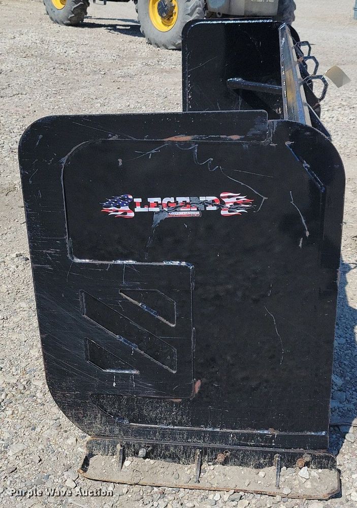 image for item JO9266 Legend  120" W skid steer snow pusher