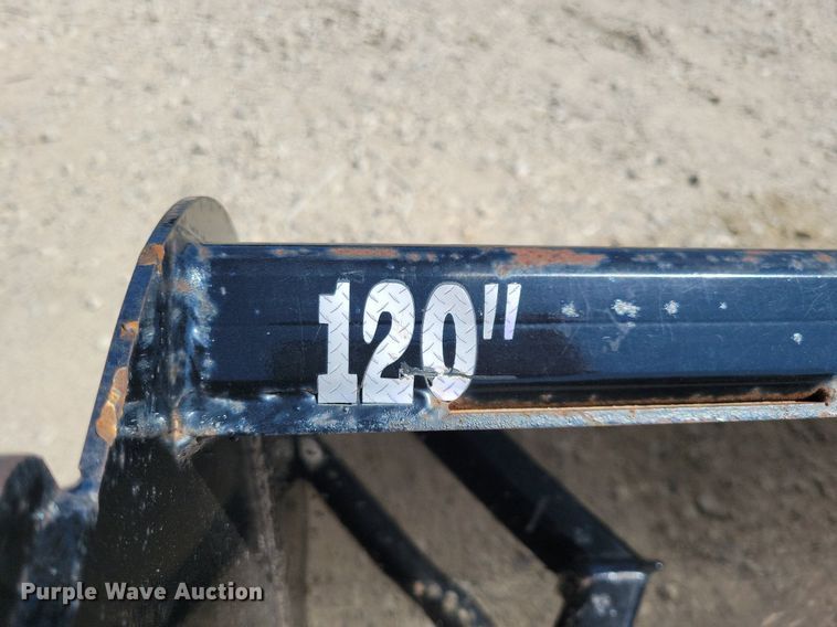 image for item JO9266 Legend  120" W skid steer snow pusher