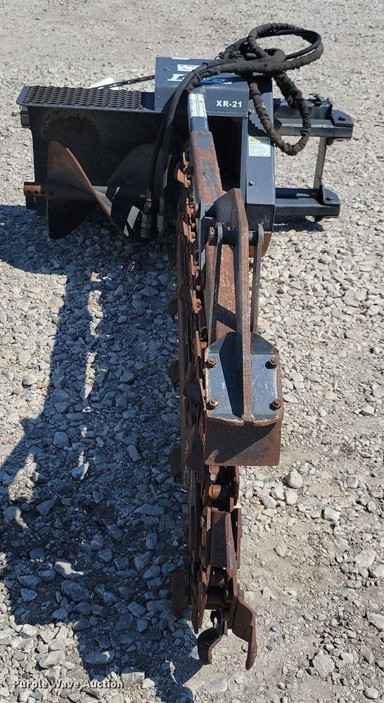 image for item JO9267 Lowe XR-21  skid steer trencher