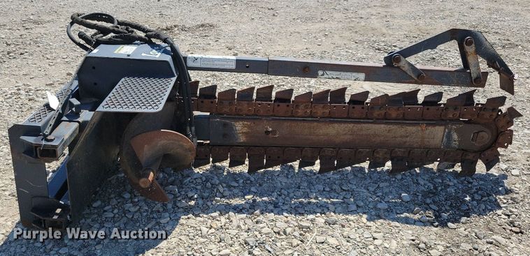 image for item JO9267 Lowe XR-21  skid steer trencher