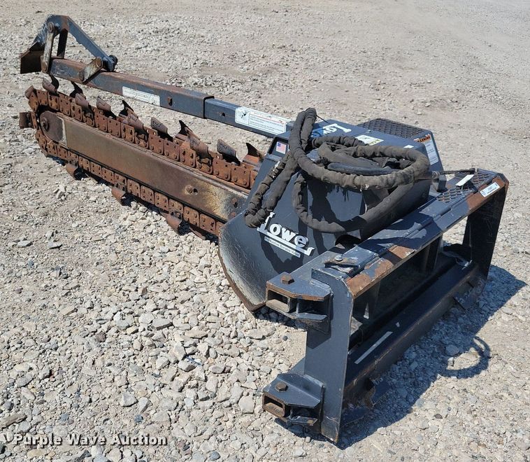 image for item JO9267 Lowe XR-21  skid steer trencher