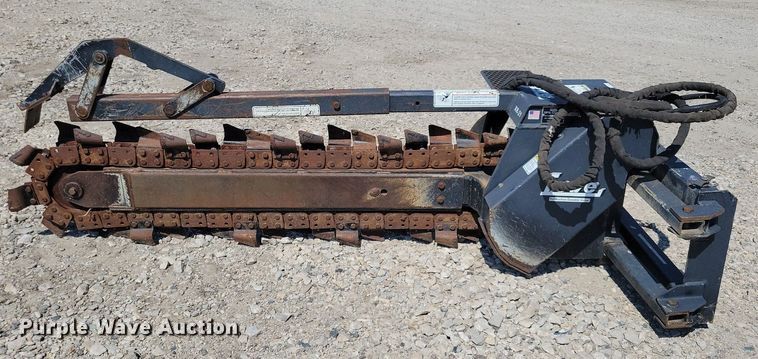 image for item JO9267 Lowe XR-21  skid steer trencher