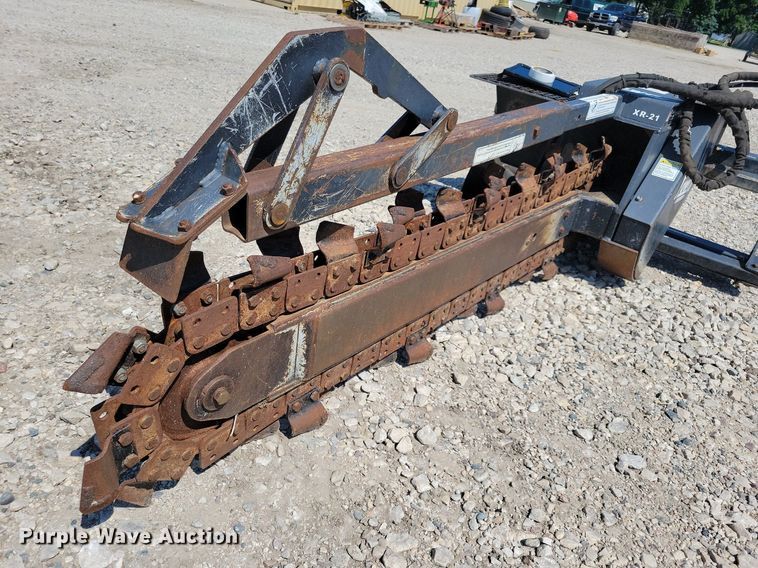 image for item JO9267 Lowe XR-21  skid steer trencher