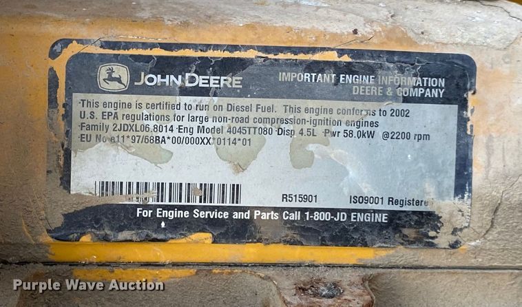 image for item KB9482 2002 John Deere 310G  backhoe