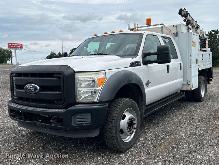image for item KW9175 2011 Ford F550 Super Duty  Crew Cab utility / service truck