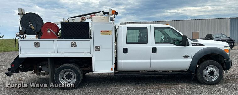 image for item KW9175 2011 Ford F550 Super Duty  Crew Cab utility / service truck
