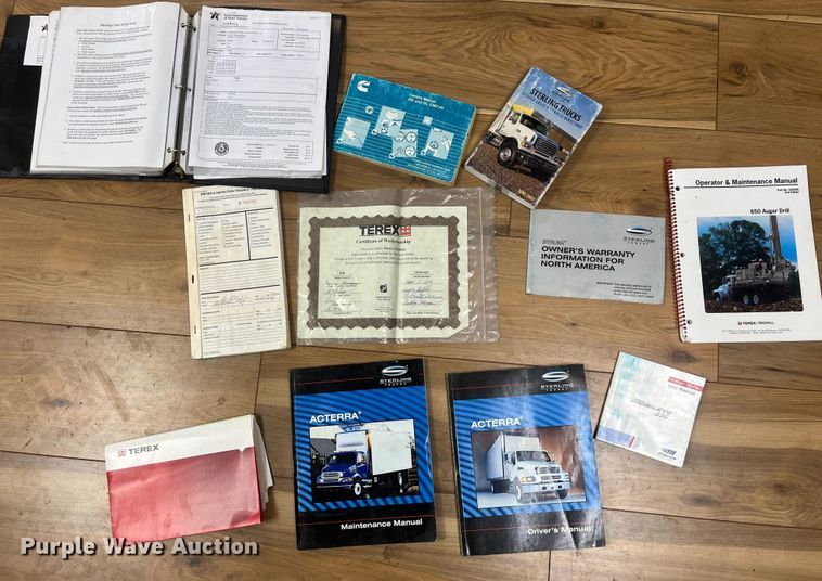 image for item KW9191 2008 Sterling Acterra  drilling rig truck