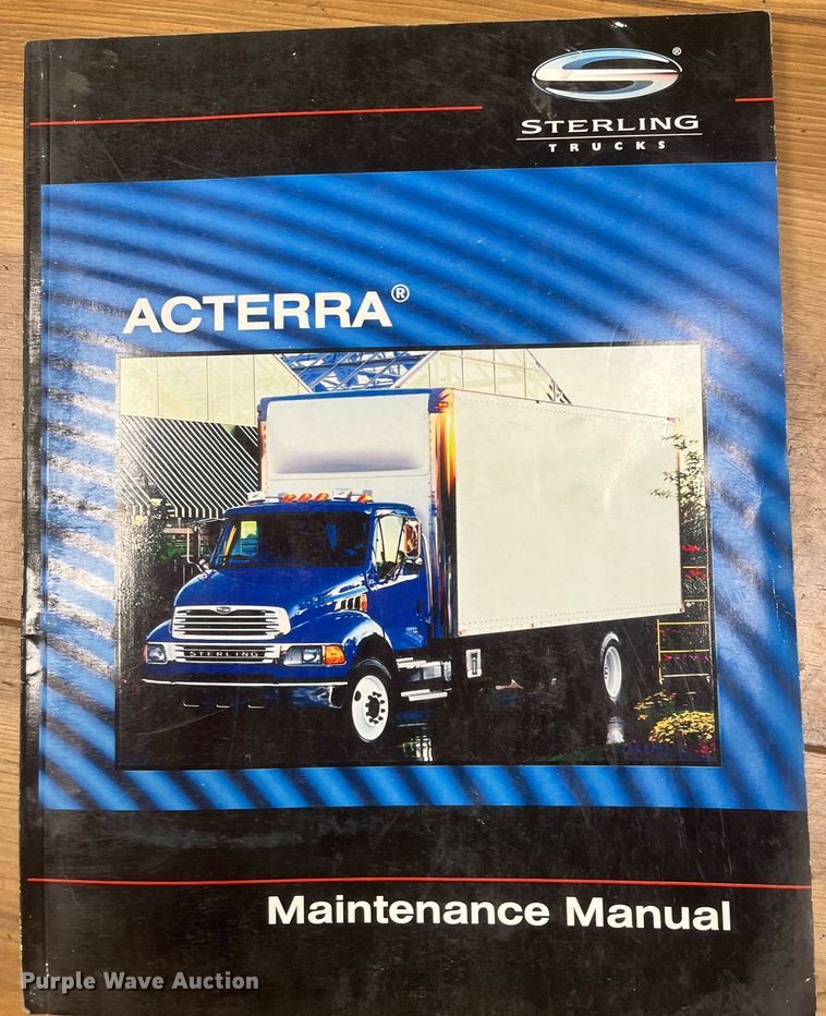 image for item KW9191 2008 Sterling Acterra  drilling rig truck