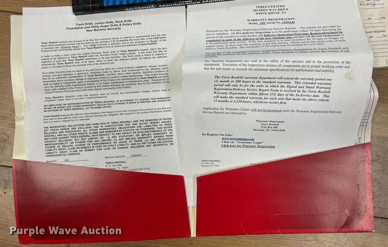 image for item KW9191 2008 Sterling Acterra  drilling rig truck