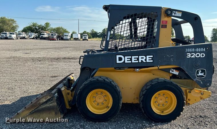 image for item KW9193 2012 John Deere 320D  skid steer loader