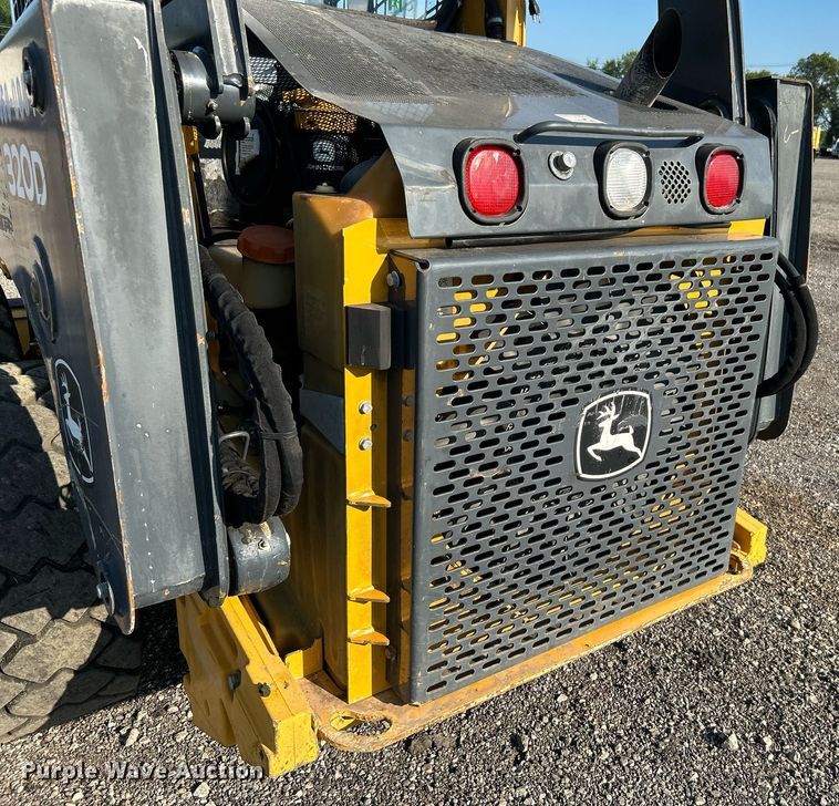 image for item KW9193 2012 John Deere 320D  skid steer loader