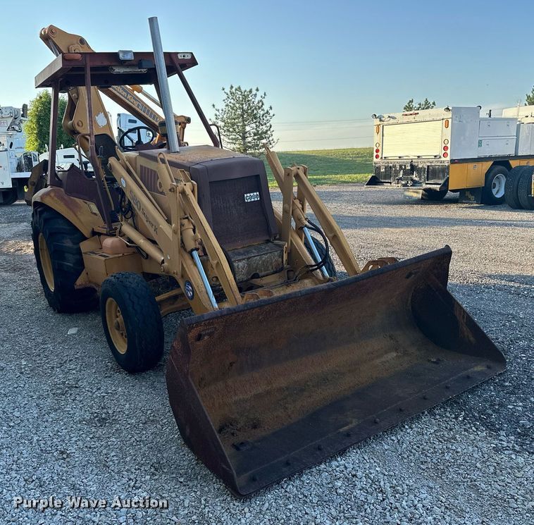 image for item KW9197 1992 Case 580 Super K  backhoe