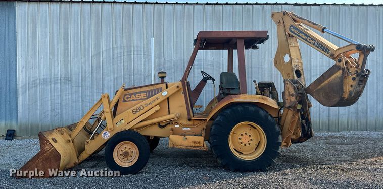 image for item KW9197 1992 Case 580 Super K  backhoe