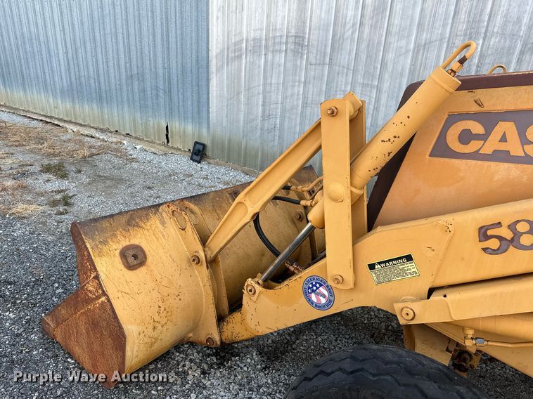 image for item KW9197 1992 Case 580 Super K  backhoe