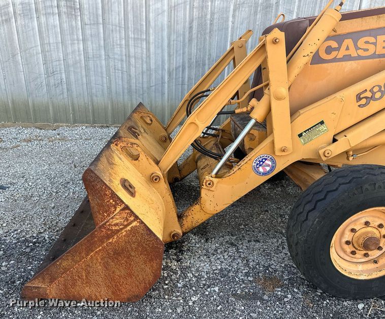 image for item KW9197 1992 Case 580 Super K  backhoe