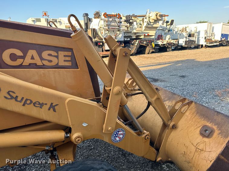 image for item KW9197 1992 Case 580 Super K  backhoe