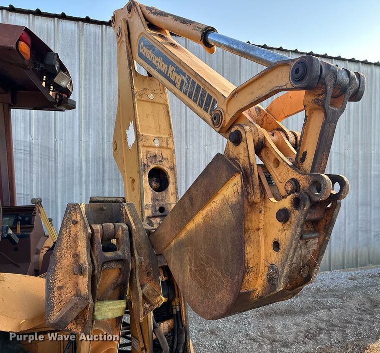 image for item KW9197 1992 Case 580 Super K  backhoe