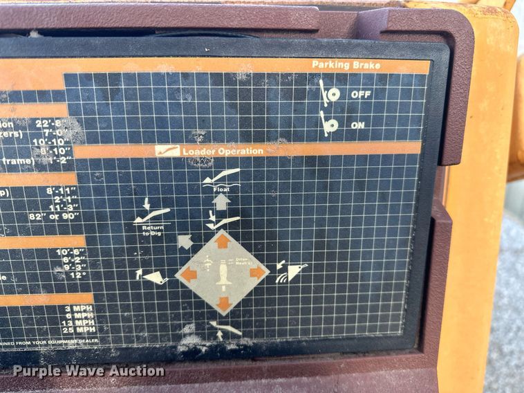 image for item KW9197 1992 Case 580 Super K  backhoe