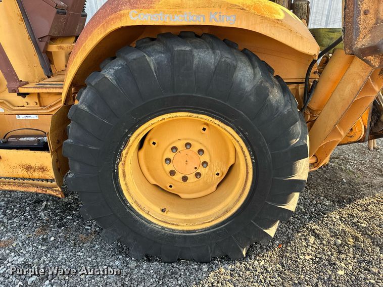 image for item KW9197 1992 Case 580 Super K  backhoe