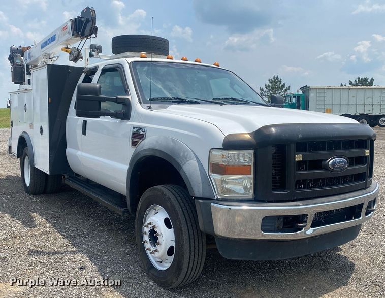 image for item KW9263 2009 Ford F550  SuperCab utility / service truck