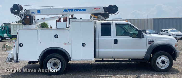 image for item KW9263 2009 Ford F550  SuperCab utility / service truck