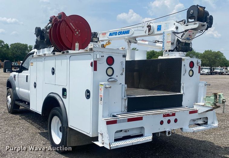 image for item KW9263 2009 Ford F550  SuperCab utility / service truck