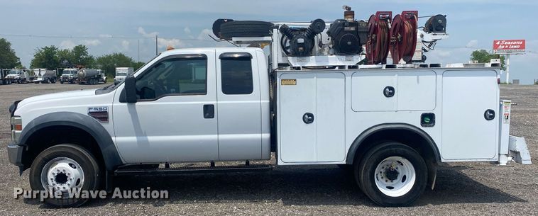 image for item KW9263 2009 Ford F550  SuperCab utility / service truck